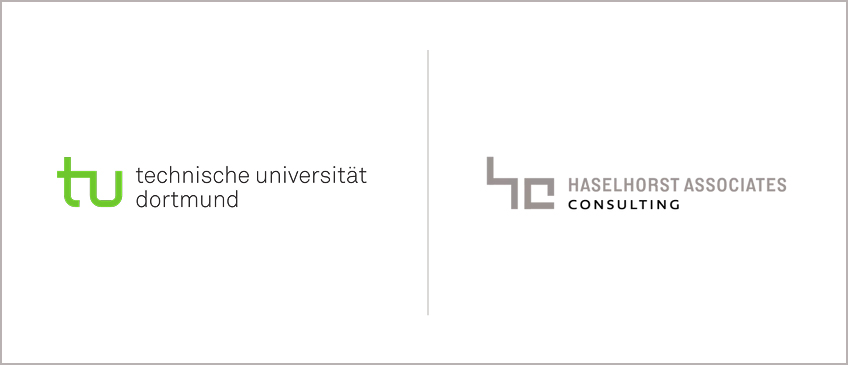 [Translate to English:] Logos TU Dortmund und Haselhorst Associates